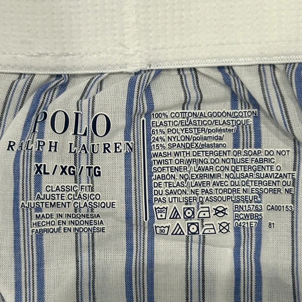 Cotton Boxer Briefs Set of 2 POLO RALPH LAUREN NWOT